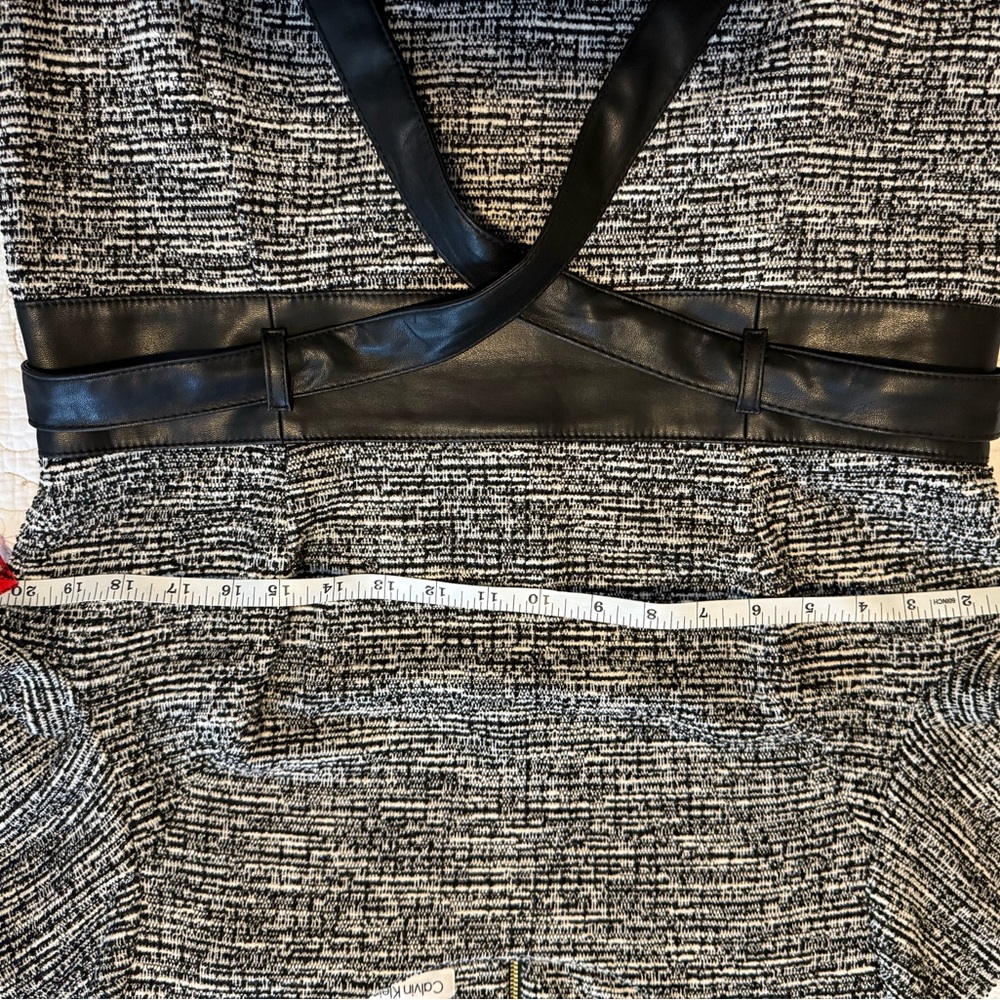 Calvin Klein black tweed dress - Picture 5 of 6
